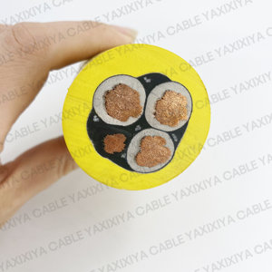 Type W 380v 660 Volt 2c 1/0 2/0 3/0 4/0 AWG Icea Isolation CPE Gaine Caoutchouc Câble Minier - Product Image 6