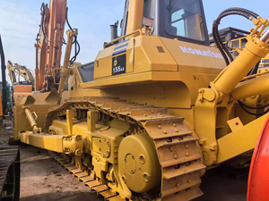 Venta caliente usado Komatsu Bulldozer alta calidad bajo precio Komatsu Tractor sobre orugas d155ax Dozer máquina - Product Image 6