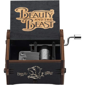 Ne peut pas aider mais tomber amoureux boîte à musique, cadeau d'anniversaire pour femme, petite amie, femmes Saint Valentin couple boîte à musique à manivelle - Product Image 1