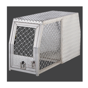 Boîte de cages pour chiens de chasse de marque Herui enduite de poudre d'aluminium 5052 robuste personnalisée 1780x700x850mm pour Ute - Product Image 3
