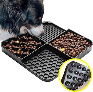 Hot-selling Practical wholesale custom all-in-one non-slip food <b>mat</b> water slow feeder floor <b>mat</b> <b>pet</b> licking <b>mat</b> - Product Image 3