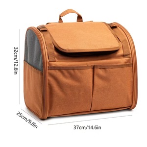 Wu <b>Cat</b> <b>Backpack</b> Expandable Breathable Oxford Cloth Large Space Pet <b>Carrier</b> <b>Backpack</b> for <b>Cats</b> - Product Image 2