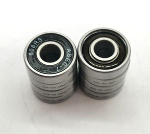 8.* 22*7 Roulement de planche à roulettes à joint noir en acier chromé à bas prix 608 Roulement à billes à gorge profonde - Product Image 3