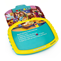 Tablette éducative interactive pour enfants : Apprentissage de la logique et des langues, jouet d'apprentissage précoce, cadeau, machine d'apprentissage avec cartes