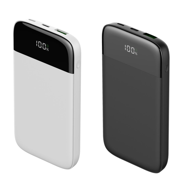 Fast Charging 10000mAh Power Bank High Capacity True Digital Display Ultra Slim Portable Charger Power Banks 10000mah