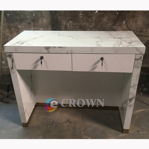 <strong>Conlin</strong> Big Pormanicure Market Stall Wooden Nail Salon Stall Shop Design for Sale Kiosk OEM - Product Image 4
