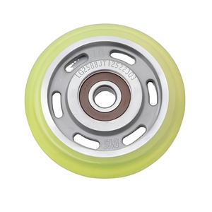 Rouleau de guidage d'ascenseur haute vitesse 125*22*6303 avec roue en PU pour <span class=keywords><strong>cabine</strong></span> et contrepoids - Product Image 1