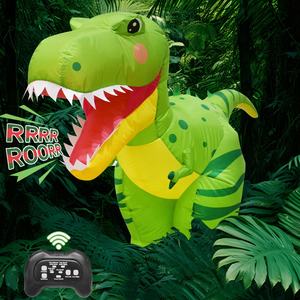 रिमोट कंट्रोल कारें पीछे चल रही 360 ° रोटेशन बच्चों इंफ्लेटेबल डायनासोर खिलौना - Product Image 5