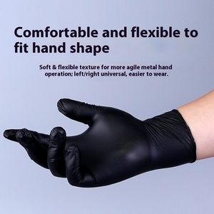 Одноразовые нитриловые перчатки средней толщины - Product Image 2