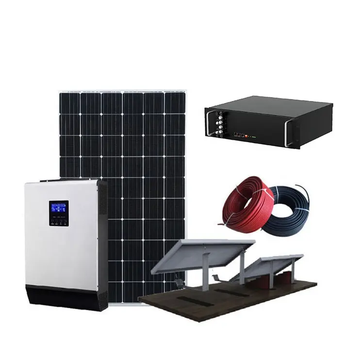 10kw 12kw 15kw energia ibrida sistema di energia eolica e solare fotovoltaico set completo sistema solare di potenza