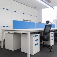 Bureau de direction moderne blanc personnalisé 2026 – Bureau informatique
