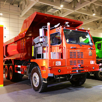 Camion benne SINOTRUK HOWO 6x4 pour l'exploitation minière en ciel ouvert, le transport de minerai et le transfert de matériaux sur courte distance