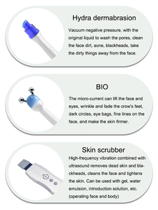 เครื่องดูแลผิวหน้า 6 in 1 มัลติฟังก์ชั่น Hydra Cleansing ช่วยฟื้นฟูผิว ทำความสะอาดอย่างล้ำลึก ลดเลือนจุดด่างดำ - Product Image 3