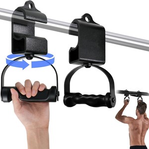 Accessoires de fitness pour hommes : Bande de résistance, Poignée pour Power Rack, Poignées ergonomiques pour exercices de biceps - Product Image 1