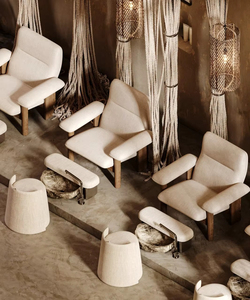 Mobilier moderne pour salon de coiffure |   Design d'intérieur de luxe personnalisé avec éclairage LED pour l'aménagement de salons de beauté et de spas - Product Image 5