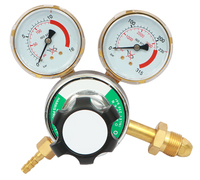 Régulateur de gaz acétylène Régulateur de type américain en laiton complet Régulateur de pression moyenne à un étage pour le soudage