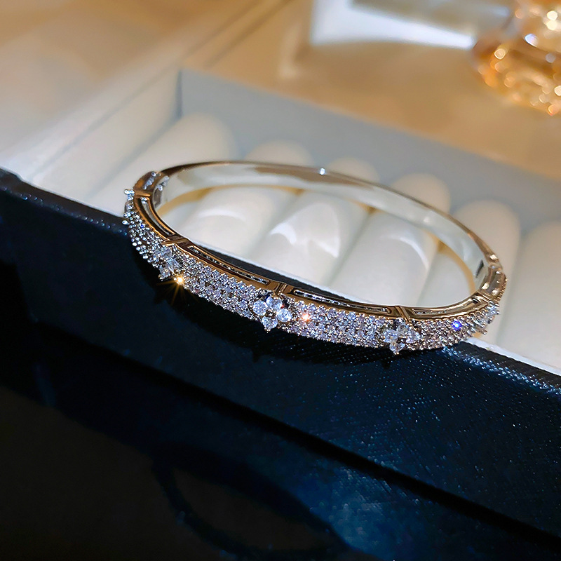 2 bracelet-silver-flowers