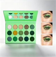 Palette de maquillage minéral Lilywild tendance 2026 : Poudre illuminatrice scintillante, lumineuse, satinée, waterproof, multicolore pour usage quotidien