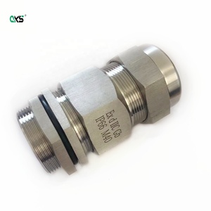 Presse-étoupe <span class=keywords><strong>Millet</strong></span> en laiton blanc, blindé, étanche à double compression, anti-explosion, étanchéité IP66, Exd IIC, certifié CE, norme GB - Product Image 5