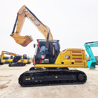 Excavatrice sur chenilles CAT 323 d'occasion, 24,5 tonnes, entièrement inspectée, faible nombre d'heures, pour travaux de construction, démolition et exploitation minière