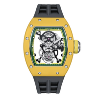 Montres de sport de luxe légères pour hommes Montres mécaniques automatiques ultra-légères Montres pour hommes tendance d'affair
