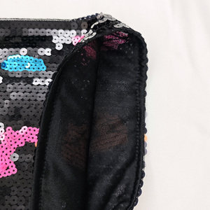 Oversize Black <strong>Sequin</strong> <strong>Crop</strong> <strong>top</strong> for San Antonio Women - Product Image 3