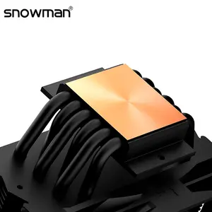 SNOWMAN 6 Heat Pipes CPU Cooler PWM 4 Pin 120mm PC COOLER heat sink Intel LGA 1700 2011 1200 1150 AMD AM4 CPU Cooling Fan