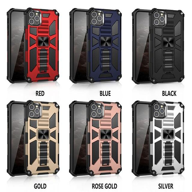 Armor Hybrid Shockproof Phone Case for Moto G STYLUS Power Play 2021 Cover Phone Case for samsung S20 21 FE Magnet Car Case
