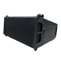 Amplificateur de sonorisation professionnel 1000W pour scène et extérieur, avec enceinte Line Array DSP 2x6,5 pouces en plastique et bois, et enceinte métallique 15 pouces