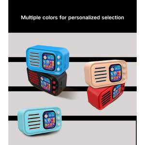 TBFIT 2025 Nueva pantalla inteligente Altavoz Blue Tooth Reloj lírico Reloj despertador Pantalla TWS Radio FM Encuentra tu teléfono Reproductor recargable - Product Image 2