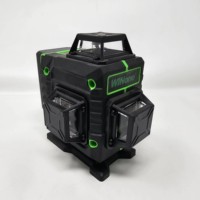 Niveau laser à faisceau vert 360 3d 16 lignes le moins cher d'usine pour l'installation de fenêtres et de portes de bâtiment