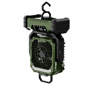 Multi-functional Cooling Spray Fan Remote Control 20000 MAh LED <b>Light</b> Remote Control Rechargeable Fan Outdoor Spray Camping Fan - Product Image 4
