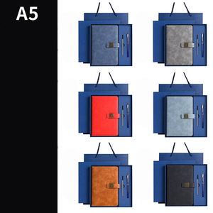 Alta calidad Tapa dura PU cuero imán botón Lino boda invitado bookcustom printinglay flatfactory - Product Image 3