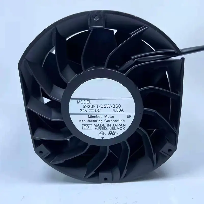 Cheap Original motor fan 5920FT-D5W-B60 172*150*50MM 24V cooling Fan