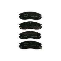 Jeu de plaquettes de frein WRR F18-3501080 pour JETOUR Dashing X70 Plus F18, plaquettes de frein à disque céramique avant, pièces de rechange automobiles