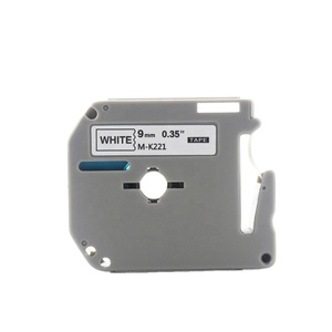 INK-POWER M-K221 MK 221 MK221 9mm Premium Noir sur Blanc P-Touch Label Tape Cartridge Compatible pour <span class=keywords><strong>Brother</strong></span> <span class=keywords><strong>PT</strong></span>-<span class=keywords><strong>65</strong></span> Printer - Product Image 1