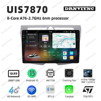 Autoradio Android 13 7870 2K Écran tactile Carplay Stéréo Caméra 360 Audio Vidéo Lecteur GPS pour KIA Morning Picanto 2008 - 2010