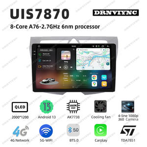 Radio para Auto Android 13 7870 2K con Pantalla Táctil, Carplay, Estéreo, Cámara 360, Reproductor de Audio y Video, GPS para <span class=keywords><strong>KIA</strong></span> Morning <span class=keywords><strong>Picanto</strong></span> 2008 - 2010 - Product Image 2