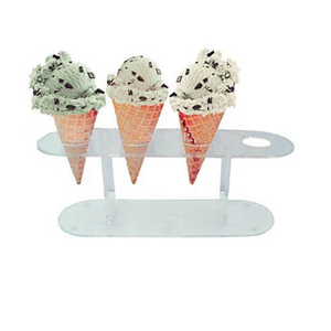 Espositore per Coni Gelato in Acrilico Personalizzato, Supporto in Plexiglass per Coni Gelato - Product Image 5