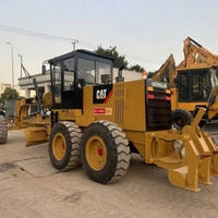 Niveleuse à moteur CAT 140H d'occasion, 95% neuve, en bon état. Niveleuse à moteur Caterpillar 140H/140K/140G d'occasion à vendre.