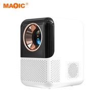 Projecteur intelligent portable HD, projecteur Android 11 LCD Wifi 2.4g, projecteur LED cinéma pour home cinéma