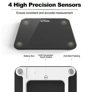 <span class=keywords><strong>Balance</strong></span> de salle de bain numérique <span class=keywords><strong>pour</strong></span> le poids corporel personnel à domicile, 396 livres - Product Image 4