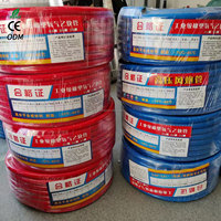 Tuyaux d'admission d'air en PVC tressé en fibre pour usage air/eau/oxygène, tailles 6mm-50mm, prix bas, pour compresseur d'air