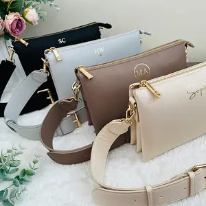 Personalized Multi-function Fashion Shoulder For Woman PU Clear Bag Custom Crossbody Bags