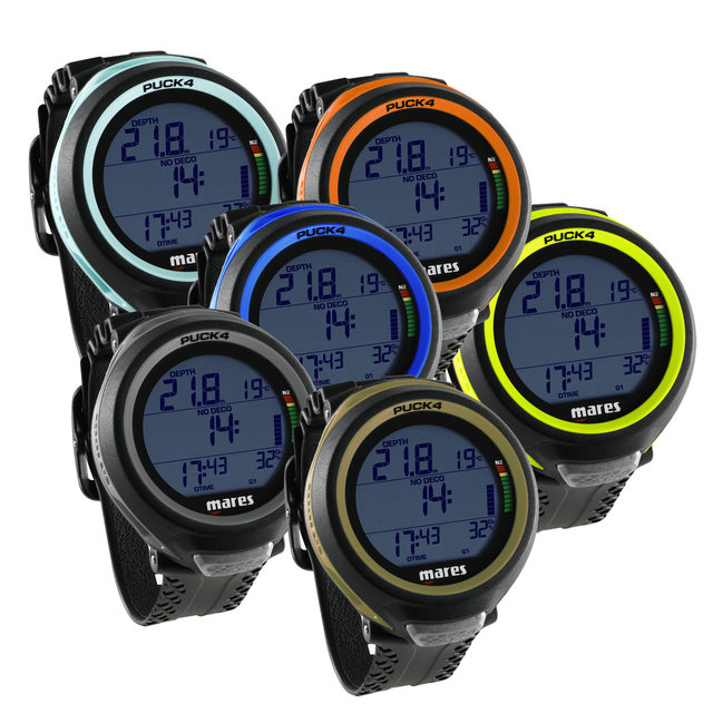 Mares Puck4 Stainless Steel Leisure Technology Multifunctional Cost-effective Diving Computer Watch