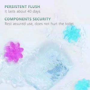 Offre Spéciale Gel Anti-Odeur Fraîcheur Fleur Nettoyant WC <span class=keywords><strong>Tampon</strong></span> de Gel - Product Image 5