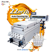 Nouvelle imprimante DTF 24 pouces à rouleaux pour transfert thermique, 4 têtes I3200, machine d'impression de films, couleurs vives, garantie 1 an
