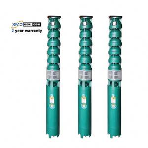 Bomba de agua sumergible de hierro fundido para riego agrícola, cabezal de bomba trifásica de 300, 400, 150, 200 metros para pozos profundos - Product Image 1