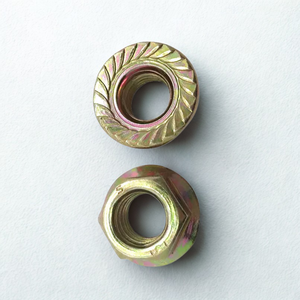 น็อตหกเหลี่ยมชุบสังกะสีสีเหลือง6923ดิน4 8 10น็อตหน้าแปลน - Product Image 6