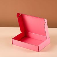 Échantillon gratuit grande boîte en carton imprimée en couleur boîte postale de vêtements boîtes d'expédition personnalisées en carton ondulé avec emballage de logo
